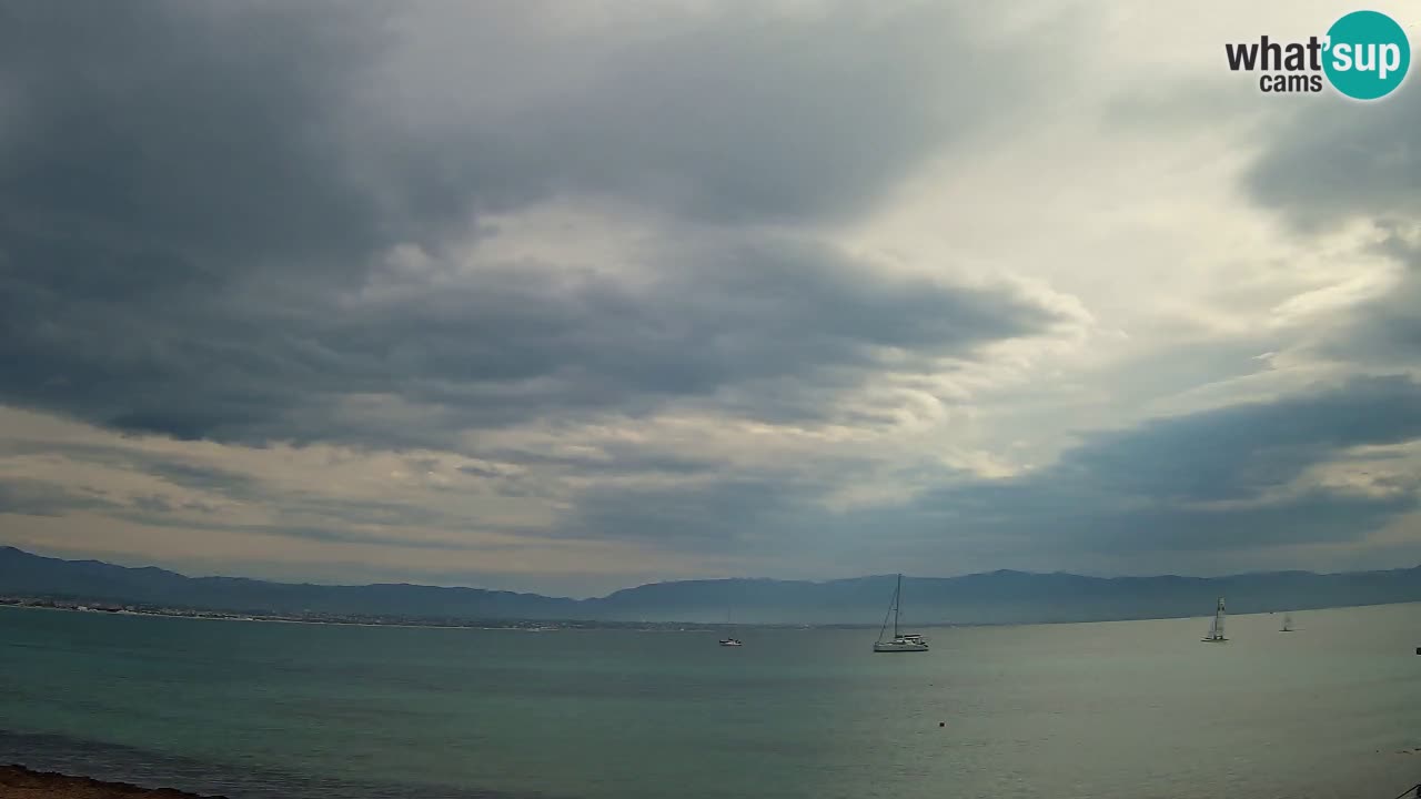 Webcam Cagliari Windsurf Club – Liveblick vom Poetto Strand
