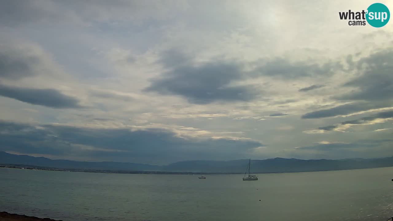 Web kamera Cagliari Windsurf Club – Poetto plaža uživo