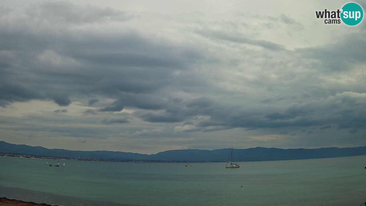 Webcam Cagliari Windsurf Club – Liveblick vom Poetto Strand