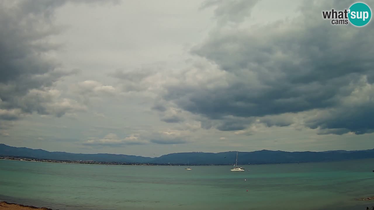 Webcam Cagliari Windsurf Club – Spiaggia del Poetto in diretta