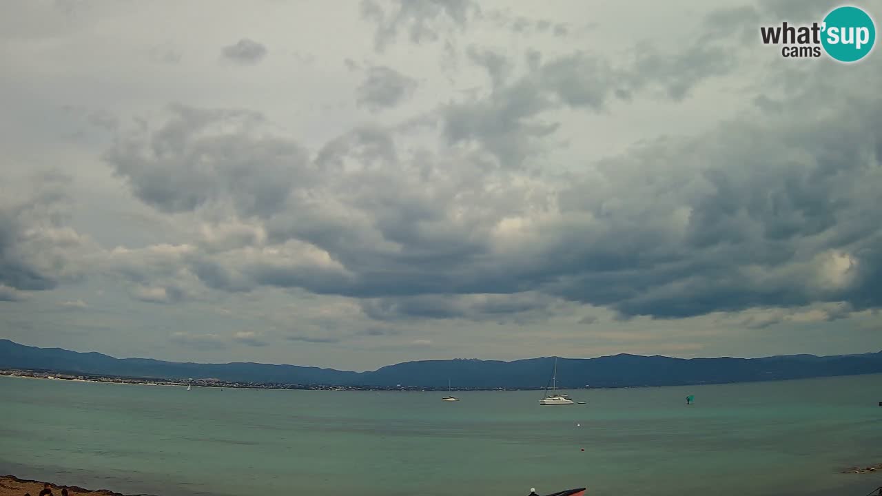 Webcam Cagliari Windsurf Club – Spiaggia del Poetto in diretta