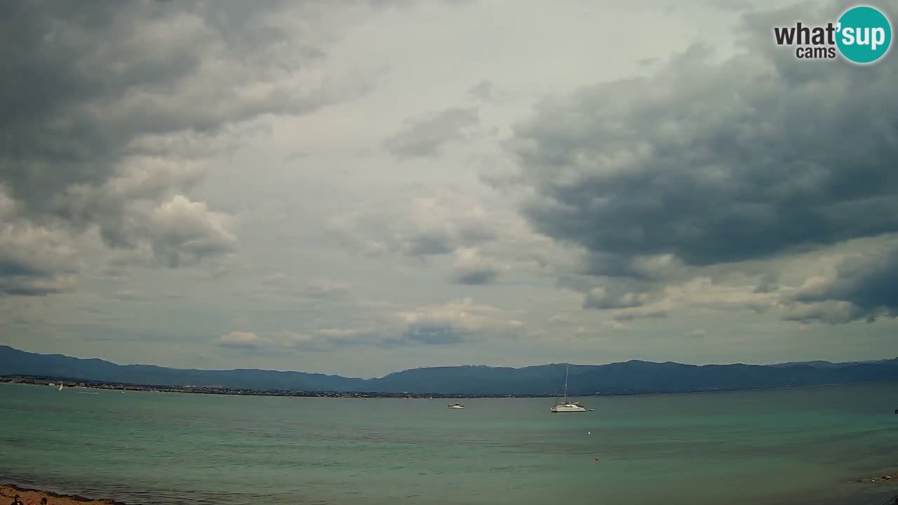 Webcam Cagliari Windsurf Club – Spiaggia del Poetto in diretta