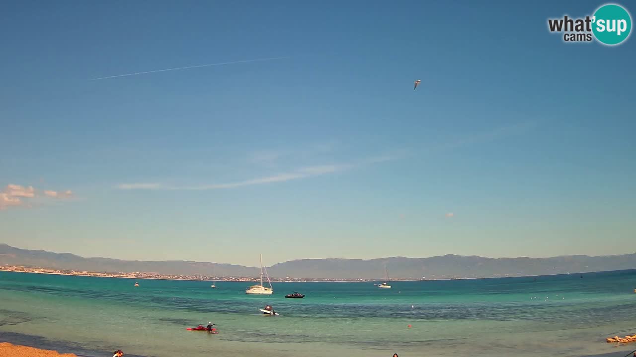 Webcam Cagliari Windsurf Club – Liveblick vom Poetto Strand