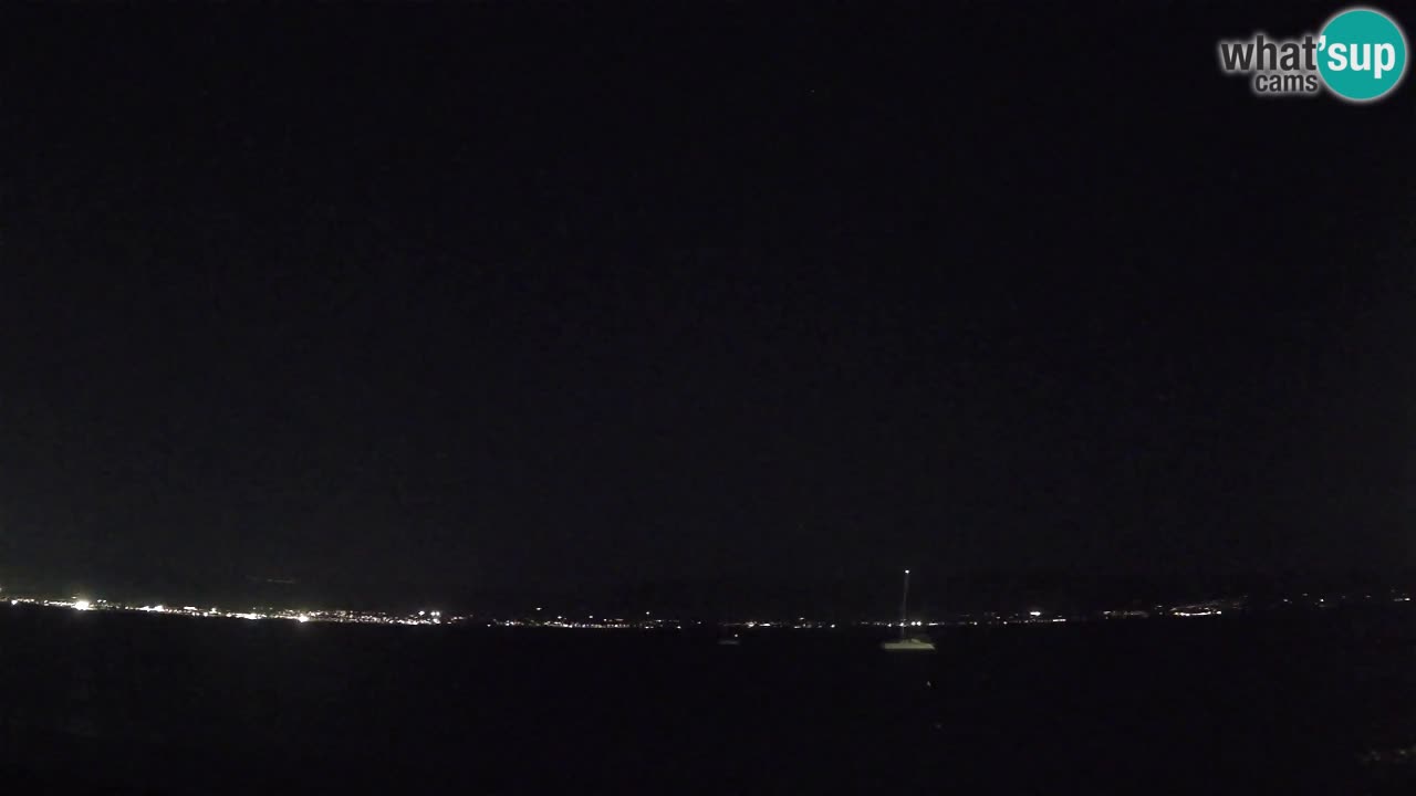 Webcam Cagliari Windsurf Club – Playa del Poetto en directo