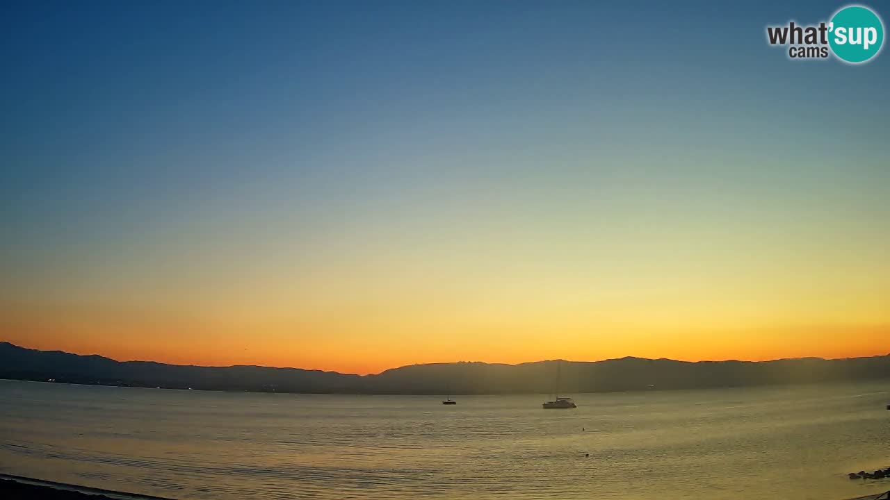 Webcam Cagliari Windsurf Club – Liveblick vom Poetto Strand