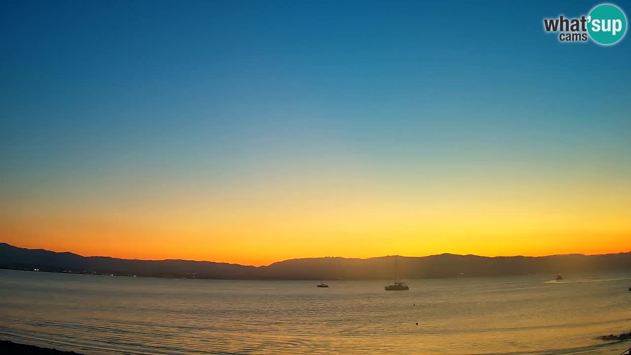 Webcam Cagliari Windsurf Club – Plage du Poetto en direct