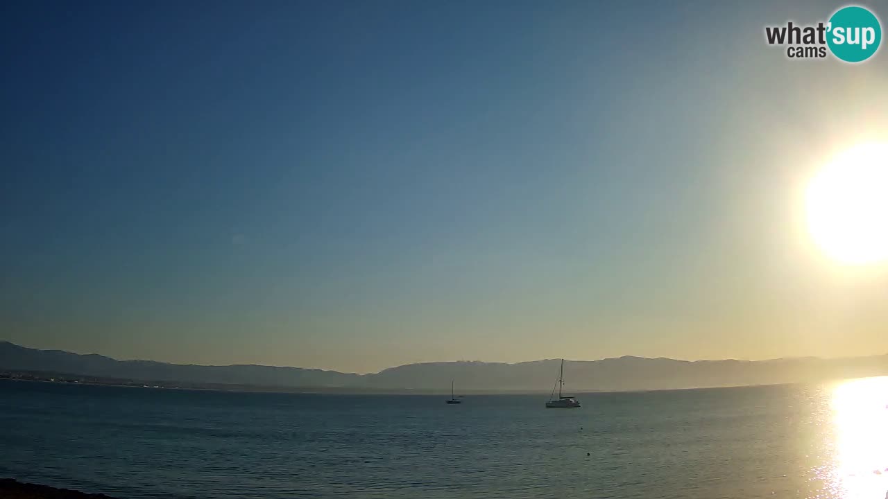 Webcam Cagliari Windsurf Club – Plage du Poetto en direct