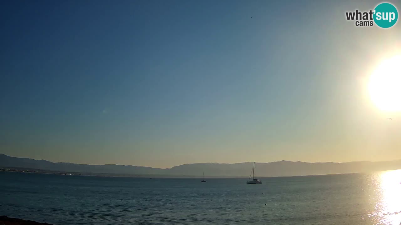 Webcam Cagliari Windsurf Club – Plage du Poetto en direct