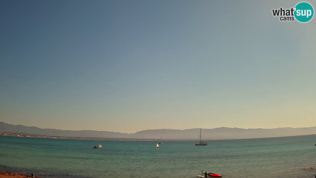 Webcam Cagliari Windsurf Club – Liveblick vom Poetto Strand