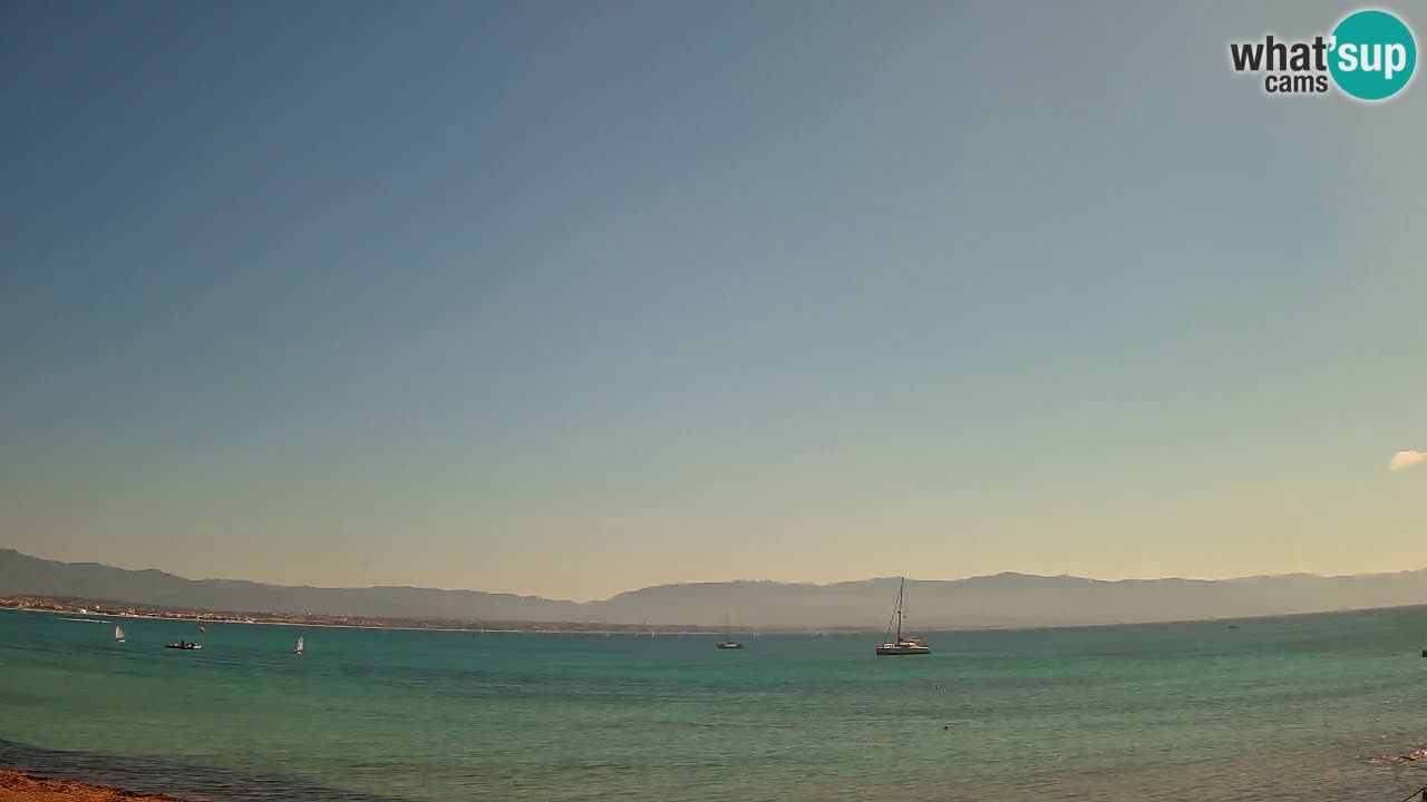 Webcam Cagliari Windsurf Club – Liveblick vom Poetto Strand