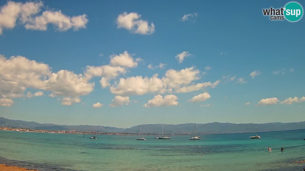 Webcam Cagliari Windsurf Club – Plage du Poetto en direct