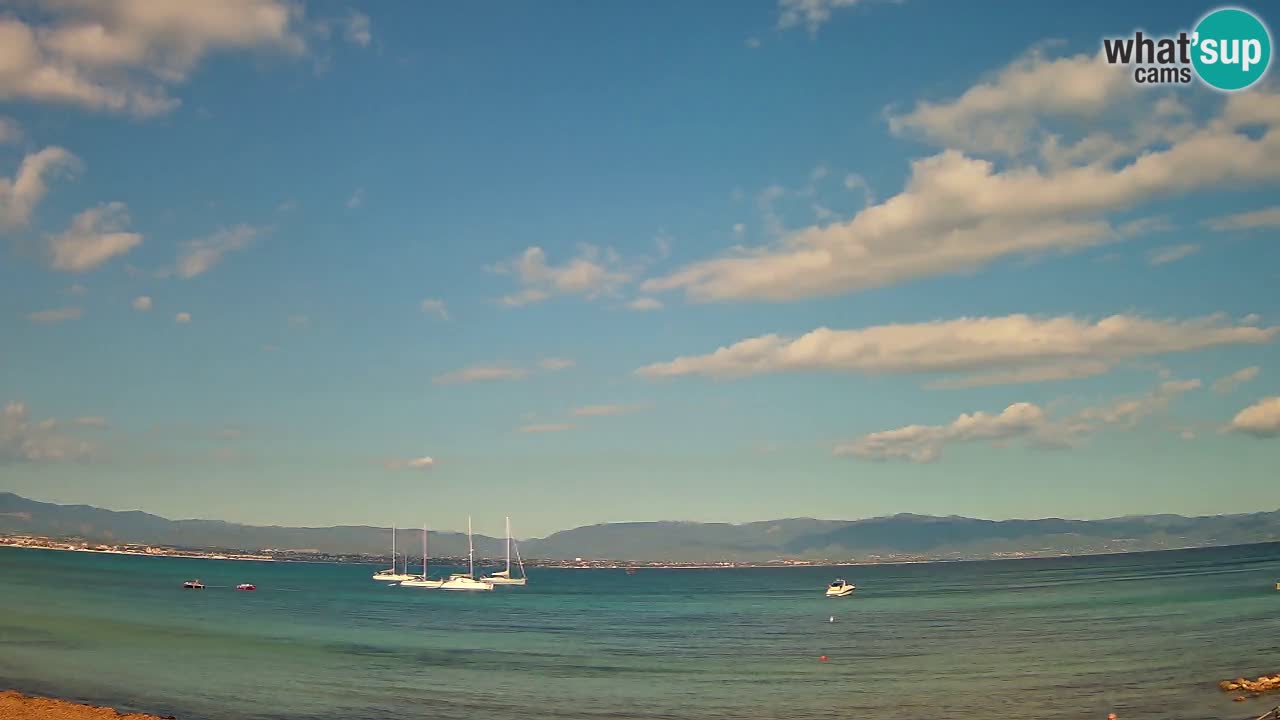 Web kamera Cagliari Windsurf Club – Poetto plaža uživo