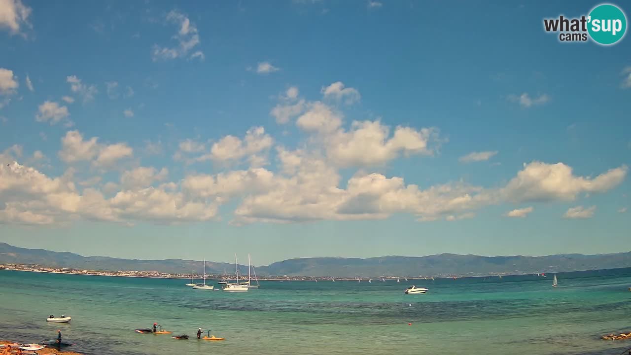 Webcam Cagliari Windsurf Club – Plage du Poetto en direct