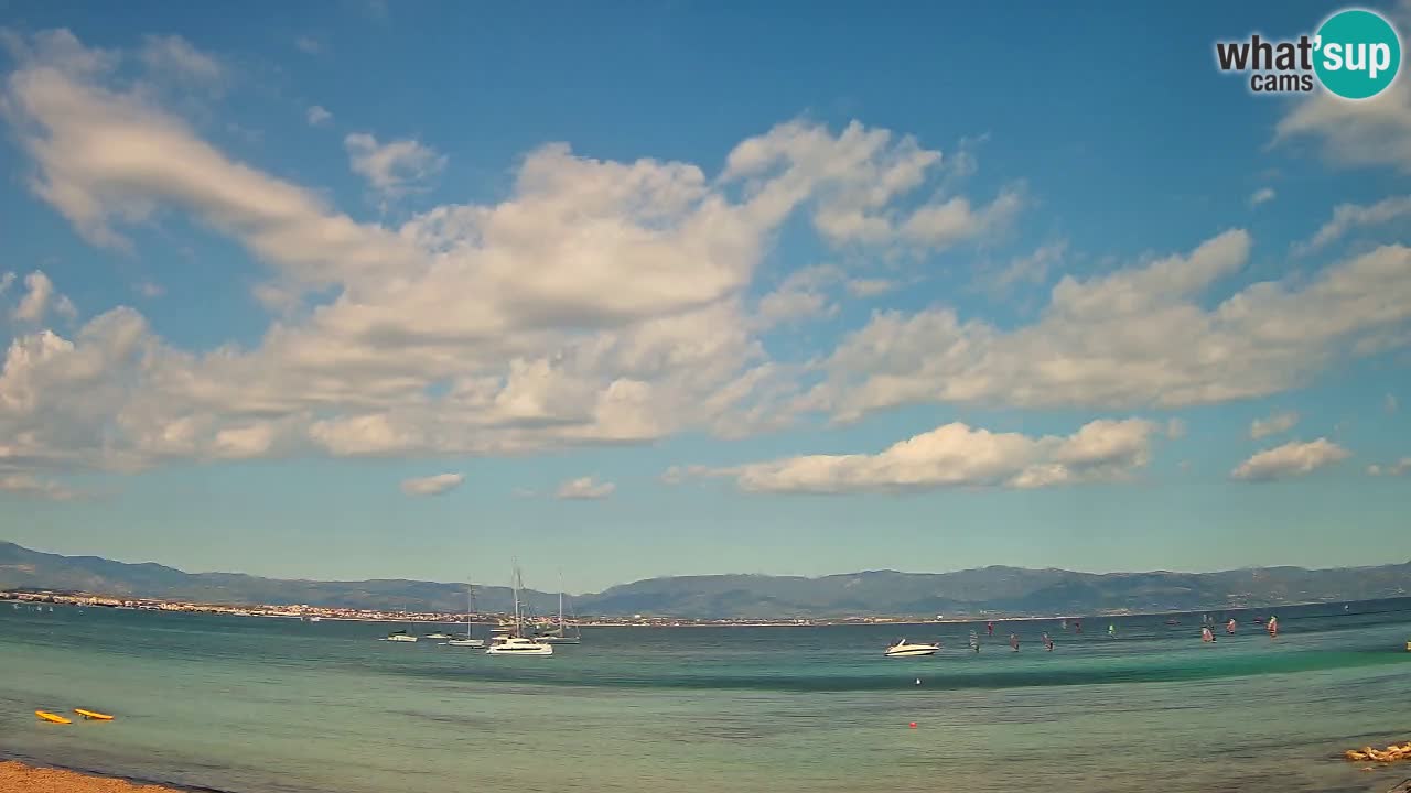 Webcam Cagliari Windsurf Club – Playa del Poetto en directo