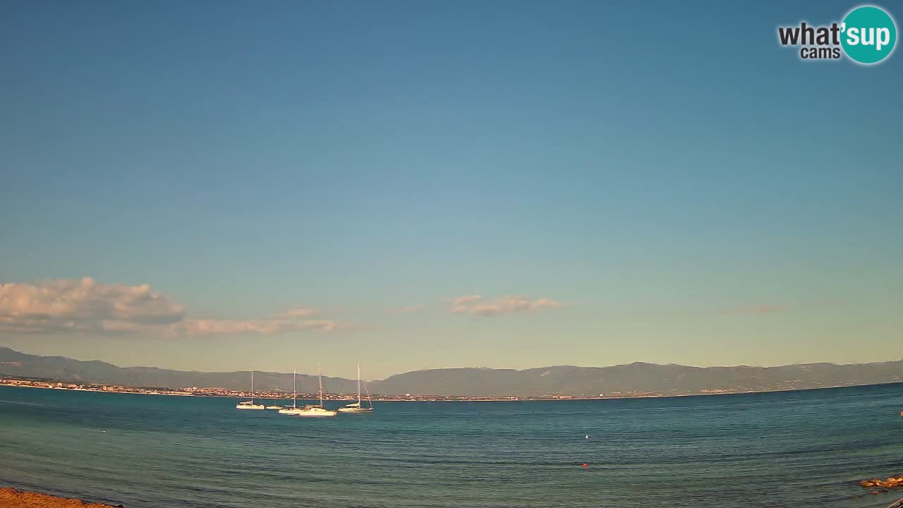 Webcam Cagliari Windsurf Club – Plage du Poetto en direct