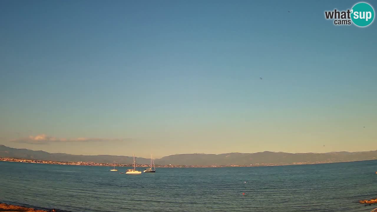 Webcam Cagliari Windsurf Club – Spiaggia del Poetto in diretta