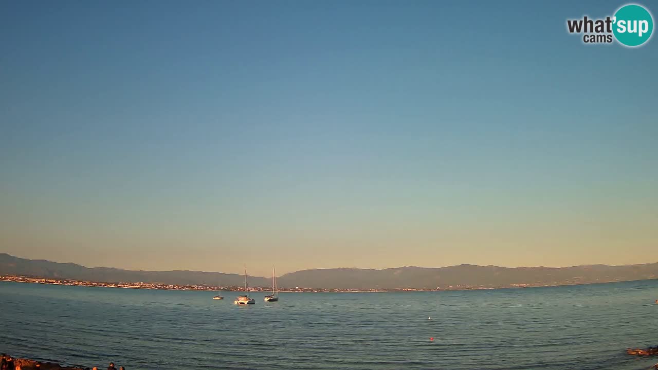 Webcam Cagliari Windsurf Club – Plage du Poetto en direct