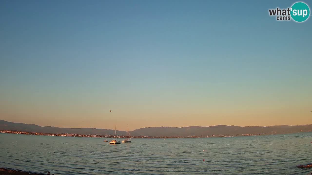 Webcam Cagliari Windsurf Club – Liveblick vom Poetto Strand