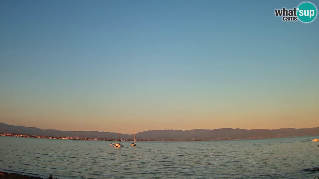 Webcam Cagliari Windsurf Club – Plage du Poetto en direct