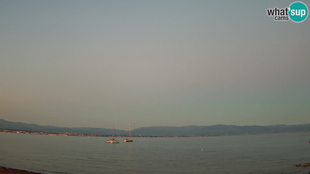 Webcam Cagliari Windsurf Club – Spiaggia del Poetto in diretta