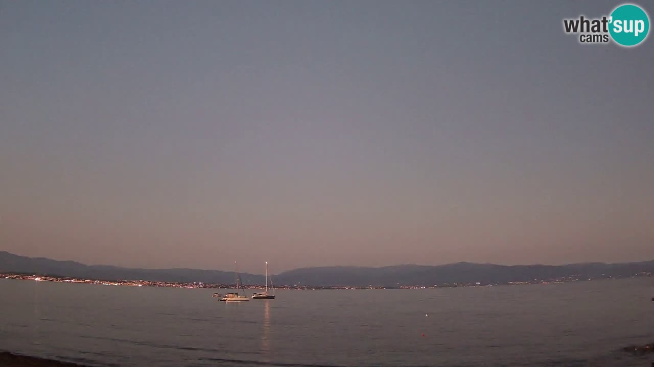 Webcam Cagliari Windsurf Club – Spiaggia del Poetto in diretta