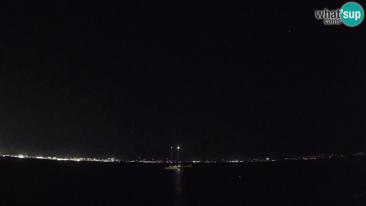 Webcam Cagliari Windsurf Club – Plage du Poetto en direct