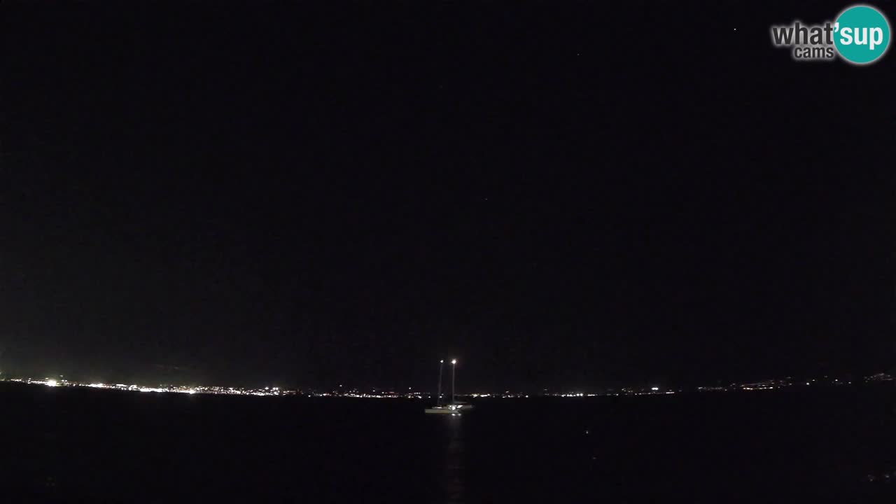 Webcam Cagliari Windsurf Club – Plage du Poetto en direct