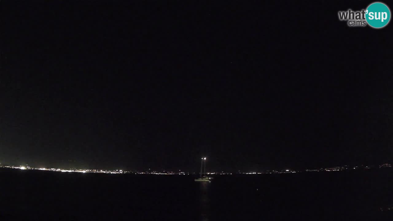 Webcam Cagliari Windsurf Club – Playa del Poetto en directo