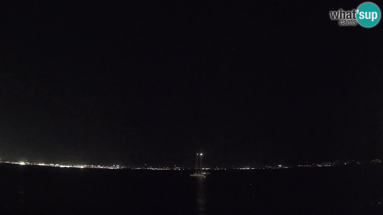 Web kamera Cagliari Windsurf Club – Poetto plaža uživo