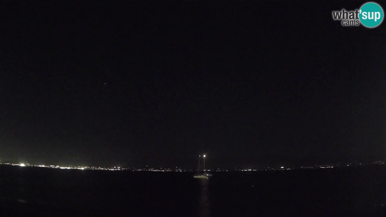 Webcam Cagliari Windsurf Club – Plage du Poetto en direct