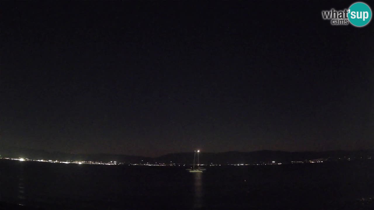 Webcam Cagliari Windsurf Club – Plage du Poetto en direct