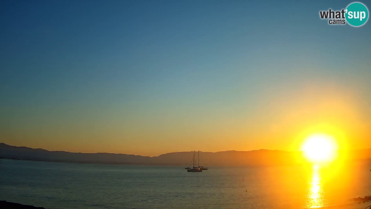 Webcam Cagliari Windsurf Club – Plage du Poetto en direct