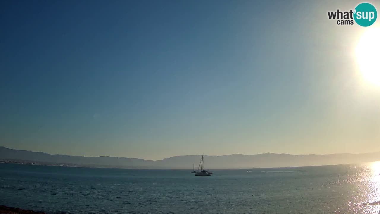 Webcam Cagliari Windsurf Club – Plage du Poetto en direct