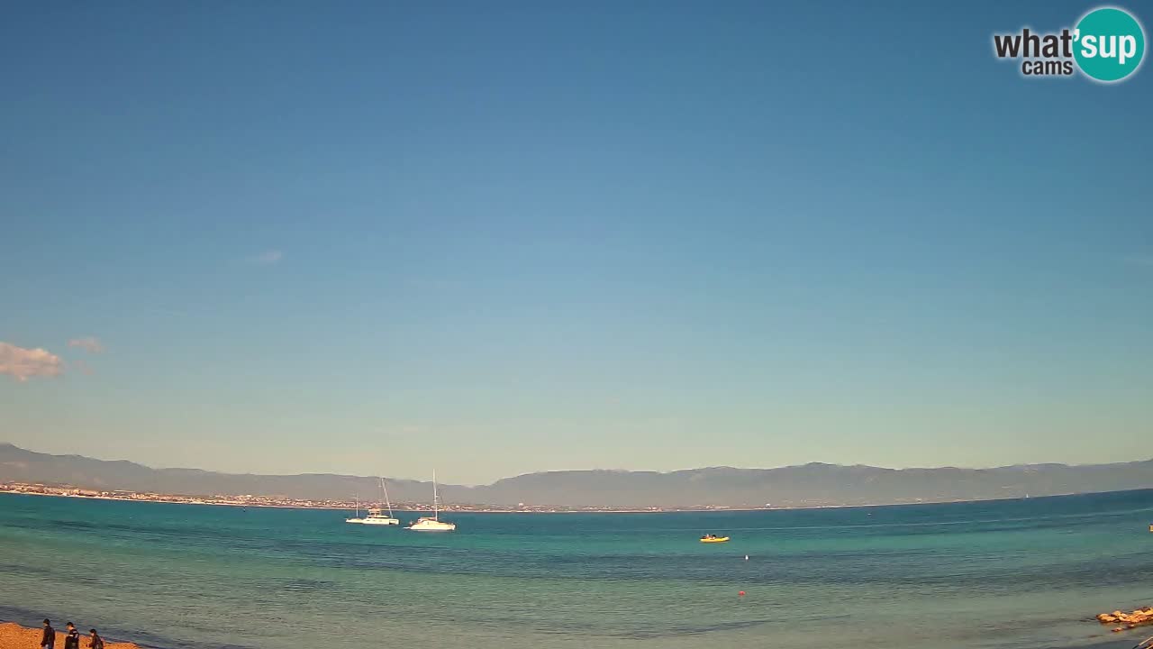 Webcam Cagliari Windsurf Club – Liveblick vom Poetto Strand