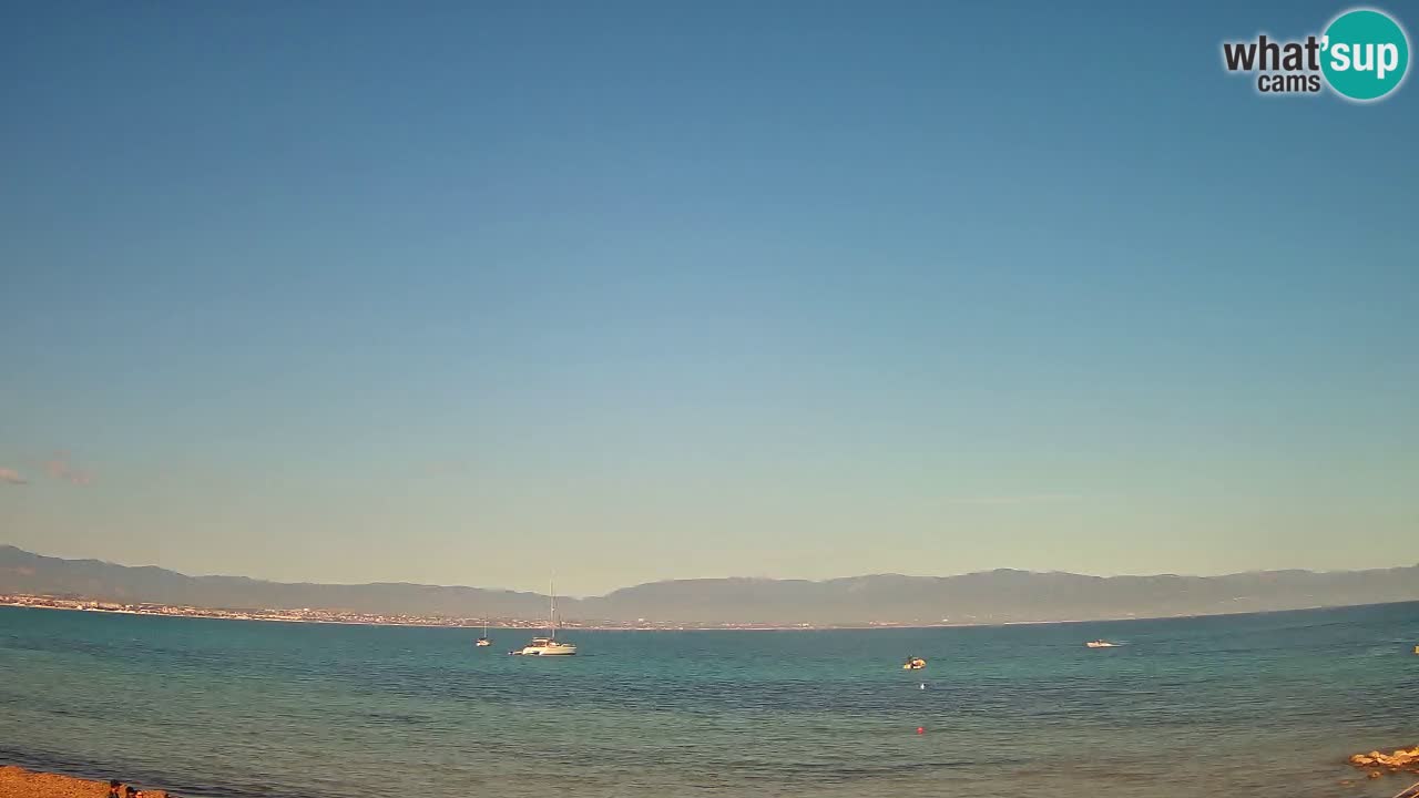 Web kamera Cagliari Windsurf Club – Poetto plaža uživo