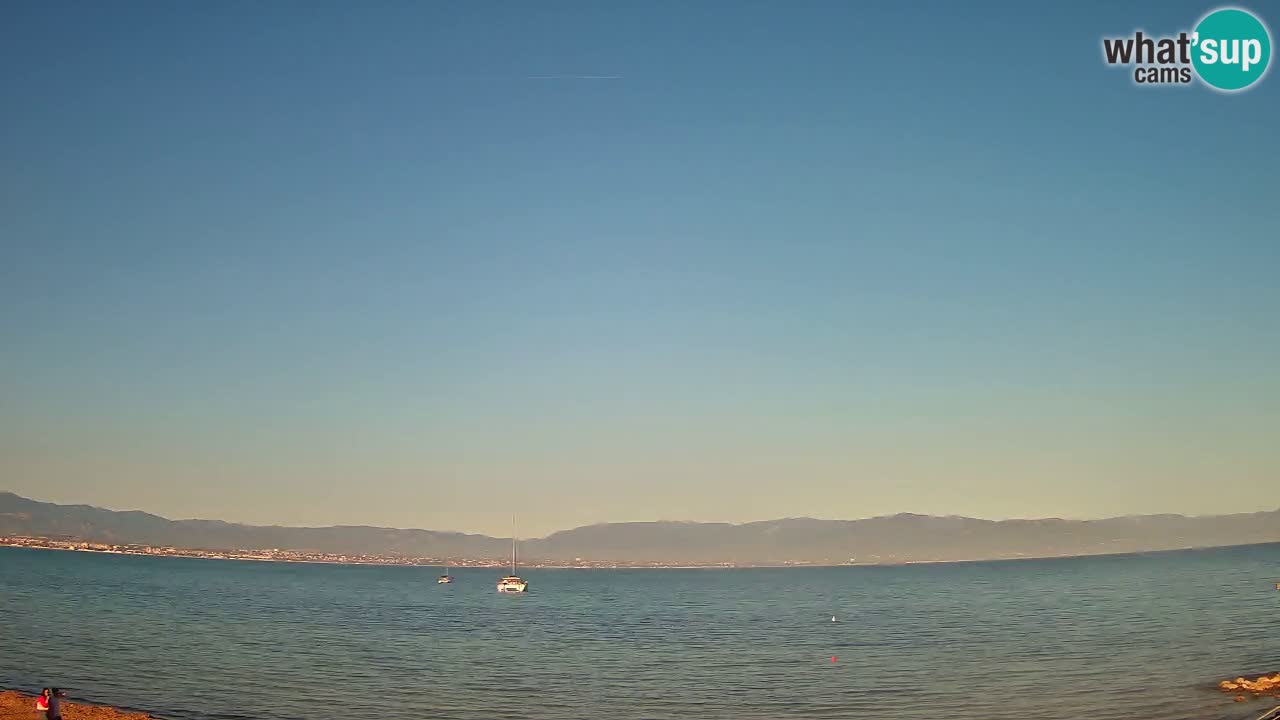 Webcam Cagliari Windsurf Club – Plage du Poetto en direct