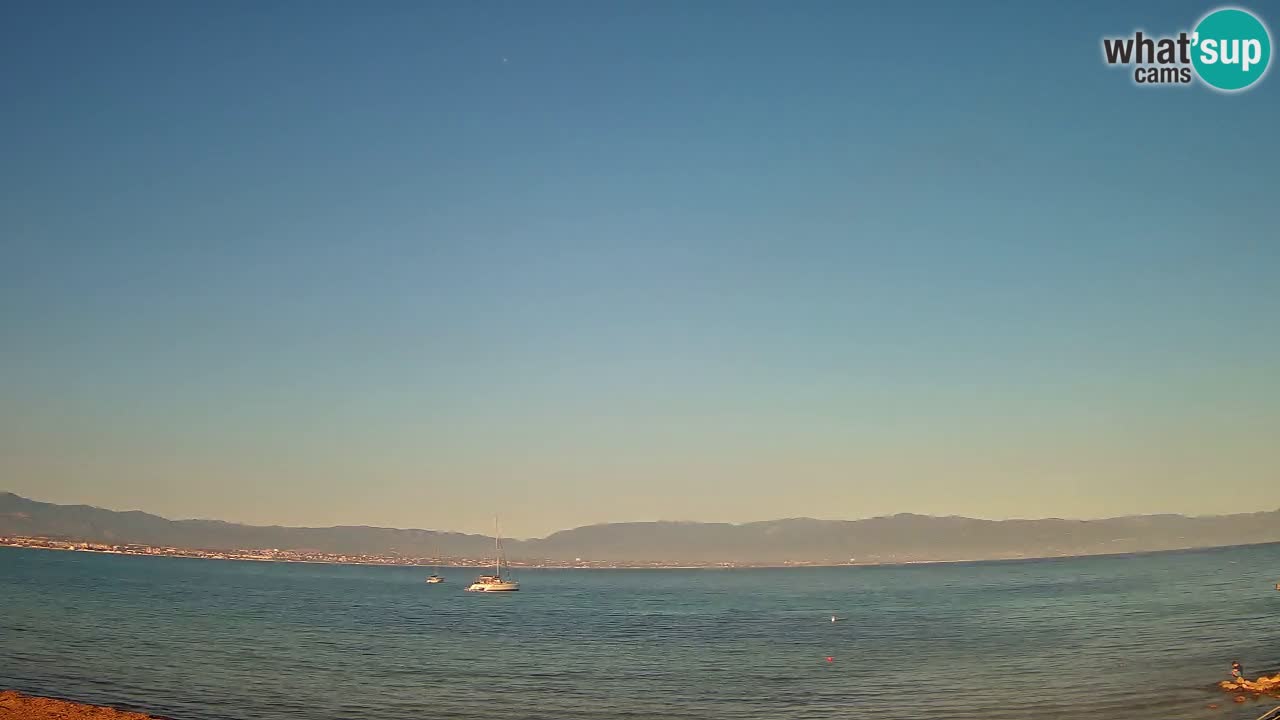 Webcam Cagliari Windsurf Club – Plage du Poetto en direct