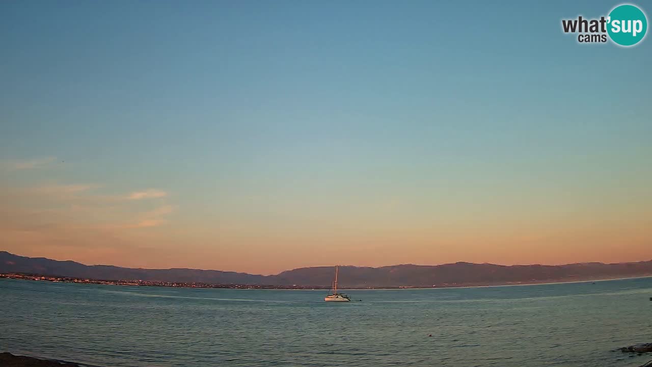 Webcam Cagliari Windsurf Club – Spiaggia del Poetto in diretta