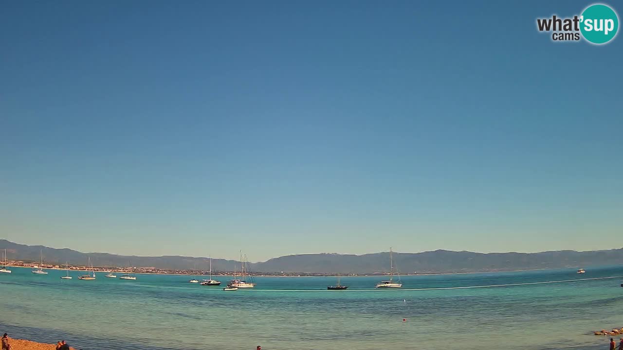 Webcam Cagliari Windsurf Club – Plage du Poetto en direct