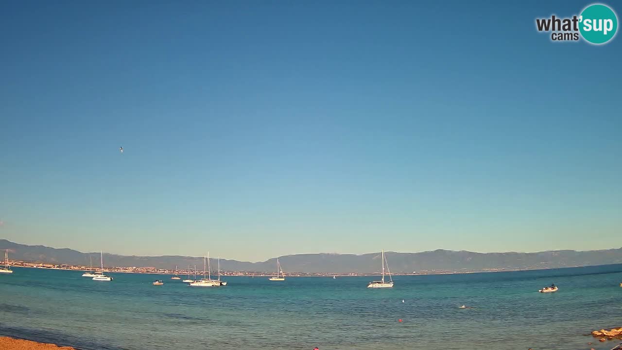 Webcam Cagliari Windsurf Club – Liveblick vom Poetto Strand