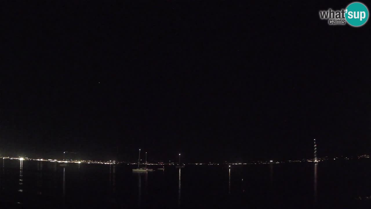 Webcam Cagliari Windsurf Club – Playa del Poetto en directo