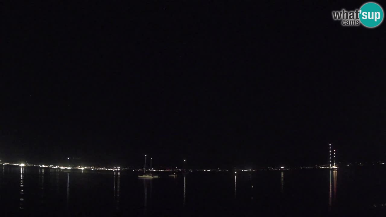 Webcam Cagliari Windsurf Club – Playa del Poetto en directo