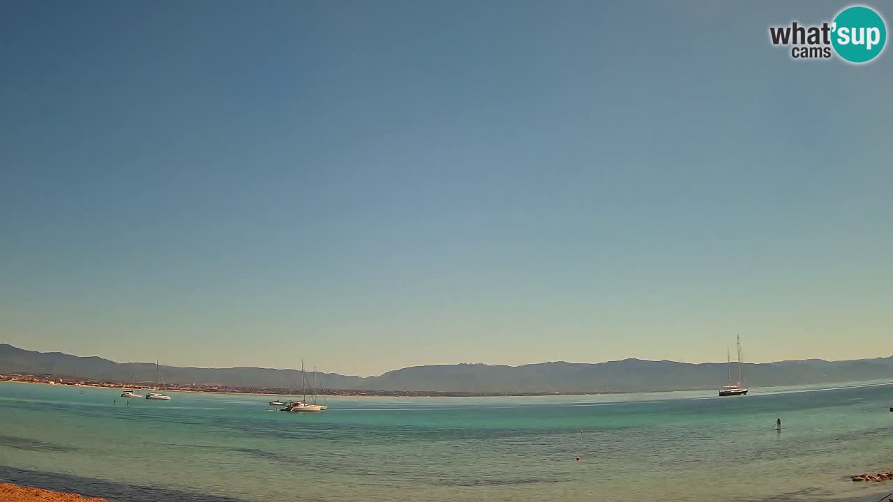 Webcam Cagliari Windsurf Club – Playa del Poetto en directo