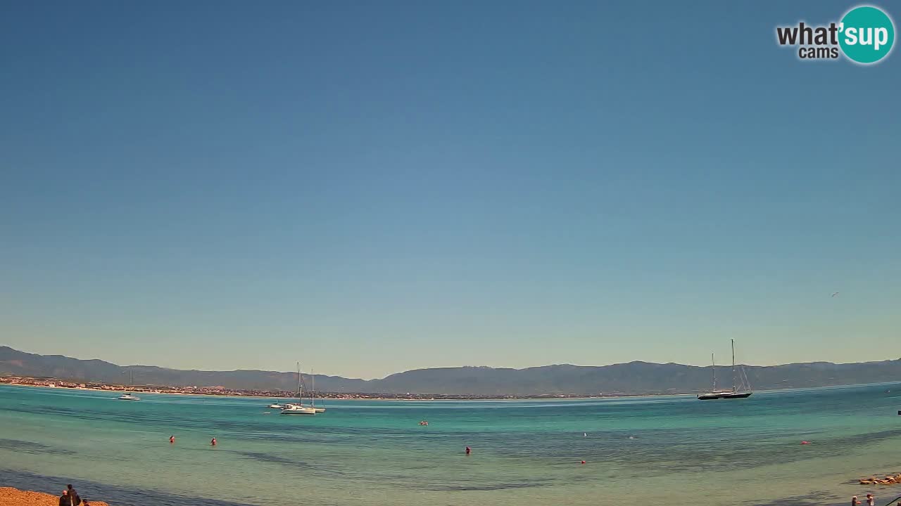 Web kamera Cagliari Windsurf Club – Poetto plaža uživo
