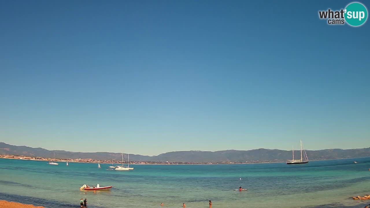 Webcam Cagliari Windsurf Club – Plage du Poetto en direct