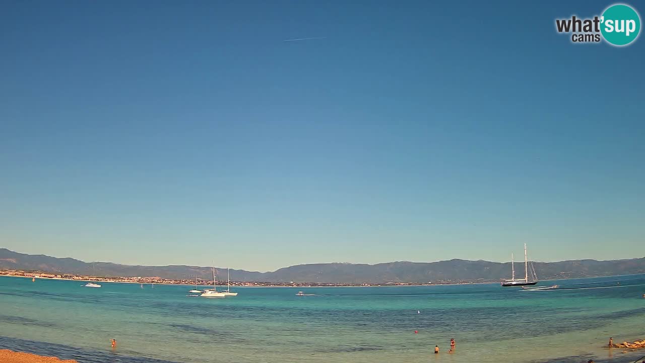 Webcam Cagliari Windsurf Club – Plage du Poetto en direct