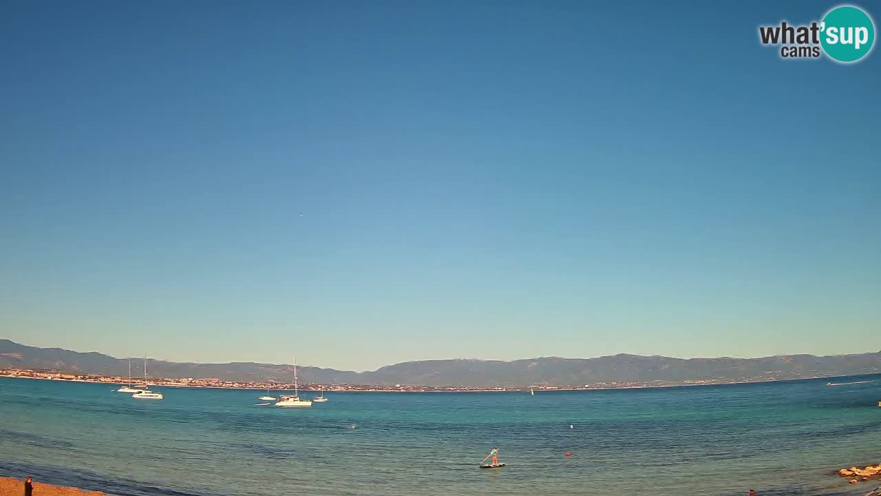 Webcam Cagliari Windsurf Club – Liveblick vom Poetto Strand