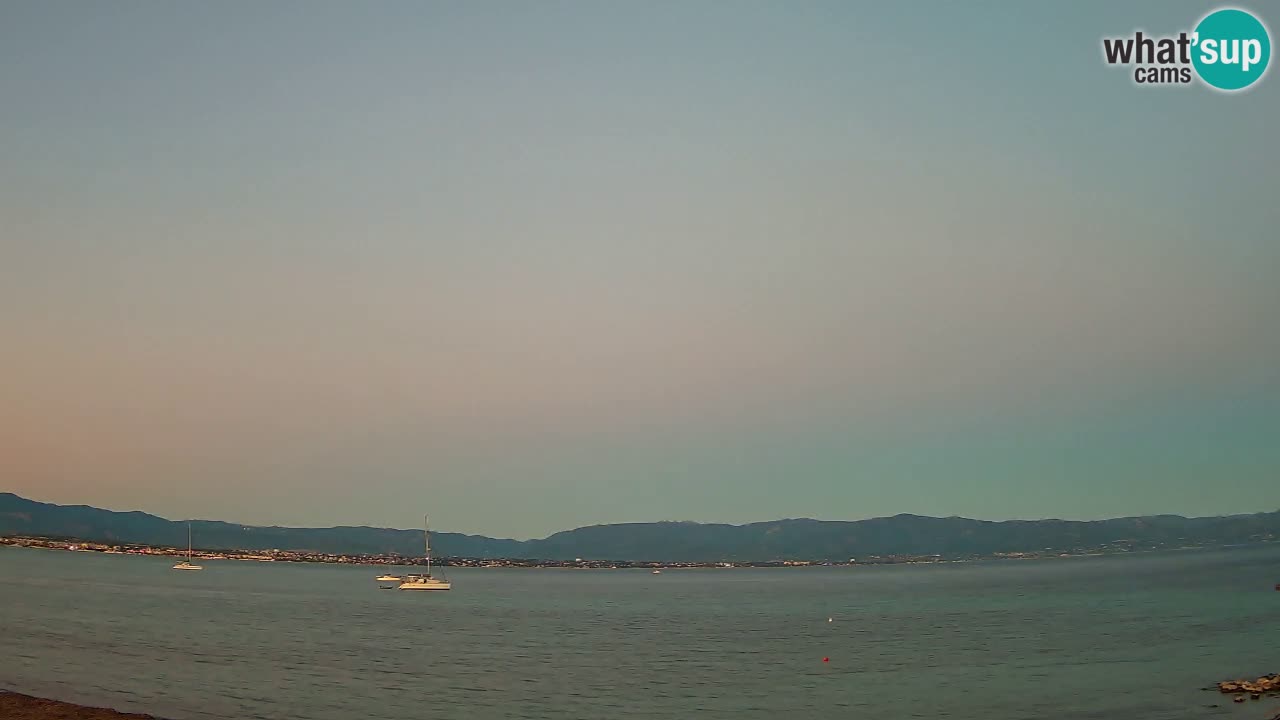 Web kamera Cagliari Windsurf Club – Poetto plaža uživo
