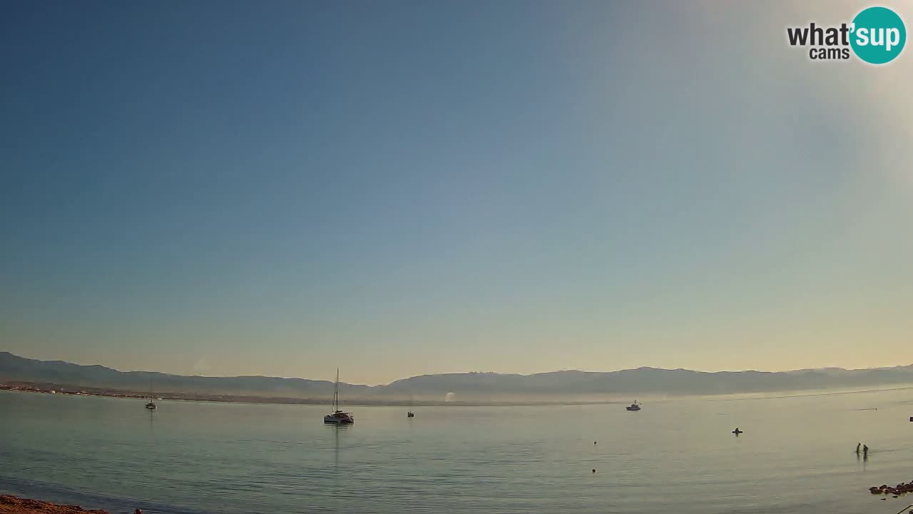 Webcam Cagliari Windsurf Club – Plage du Poetto en direct