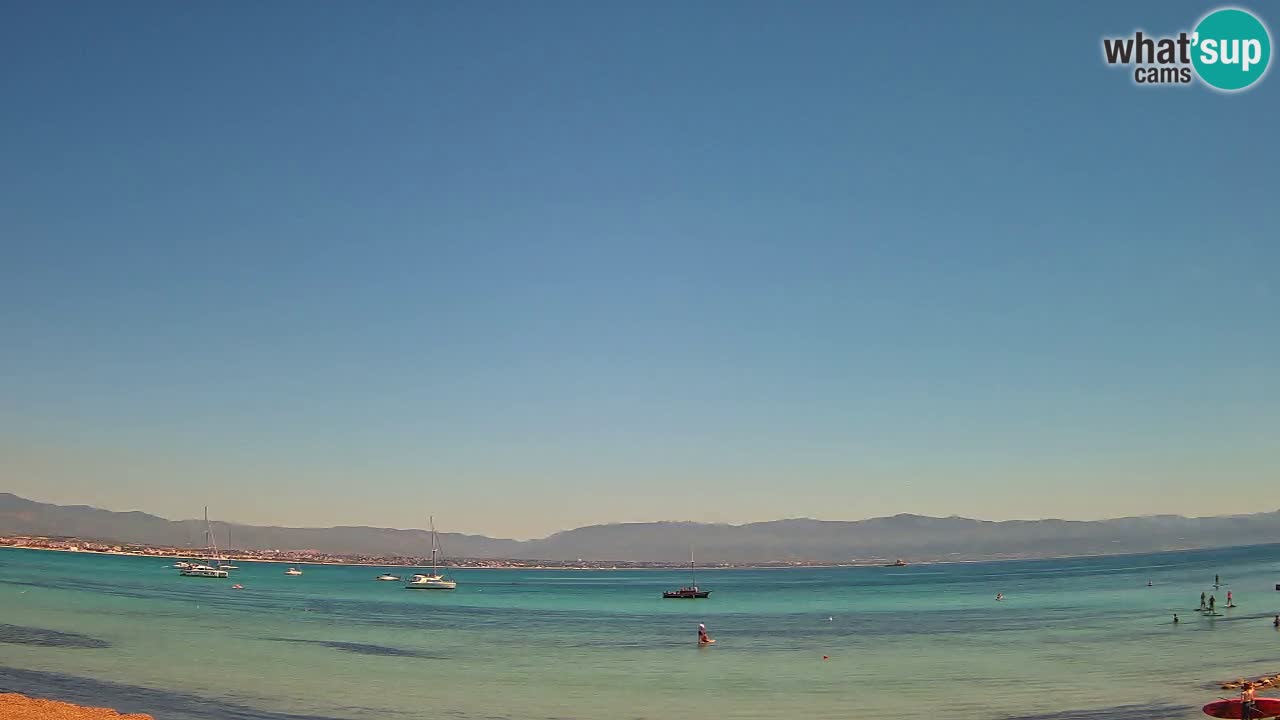 Webcam Cagliari Windsurf Club – Playa del Poetto en directo